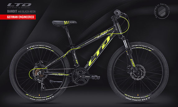  LTD Bandit 440 Black-Neon (2024) 7-14 